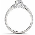 thumbnail image 3 of 1-1/2 Carat T.W. Diamond Three-Stone Engagement Ring in 14kt White Gold, 3 of 5