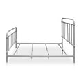 thumbnail image 6 of Furniture of America Hastin Metal Panel Bed, California King, Vintage White, 6 of 11