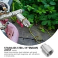 thumbnail image 2 of Miangastore Hexagonal Inside Stainless Steel Adapter Silver 6Pcs, 2 of 8