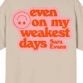 thumbnail image 4 of Sara Evans A Little Bit Stronger Women's Natural Crew Neck Short Sleeve T-shirt-Medium, 4 of 4