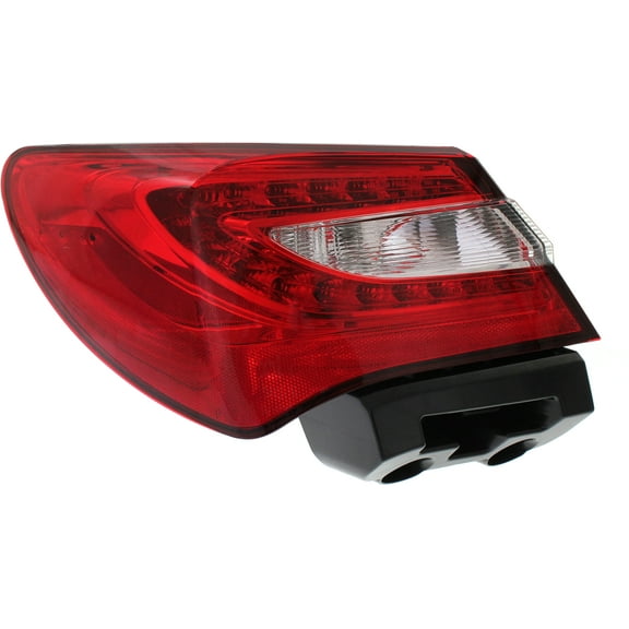 Tail Light Compatible With 2011-2014 Chrysler 200 Left Driver With bulb(s)