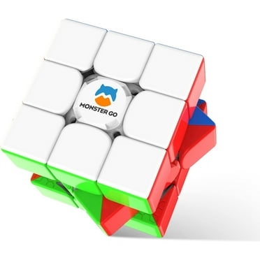 GAN MG356 M Speed Cube Monster Go EDU 3x3 Magic Cube Stickerless Puzzle Cube Toy for Kids Gifts