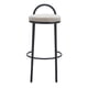 thumbnail image 2 of Banco de Bar Sisal Negro - Kessa Muebles, 2 of 5