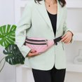 thumbnail image 4 of Bolso estilo mujer, riñonera, bolso de hombro, bolso de pecho rombal de moda, riñonera para niña, mochila deportiva para exteriores, 4 of 5