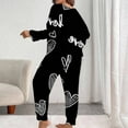 thumbnail image 5 of Mifsaly Plus Size Pajamas for Women Set Valentine Pajama Heart Print Oversized Sleepwear Cozy Sleep Pant Dressy Casual Pjs Homewear Spring Summer Matching Outfit 2026 XXXXXL, 5 of 6