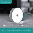 thumbnail image 3 of 3PCS Motion Sensor Light LED Nightlights USB Chargeable Night Light Wall Lamp for Stairs Hallway Closet Cabinet Light, 3 of 4