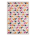 thumbnail image 3 of Unique Loom Aruba Outdoor Collection Area Rug - Oranjestad (5' 3" x 8' Rectangle Beige/Light Blue), 3 of 7