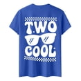 thumbnail image 4 of WOYY Boys Casual Letter Print T-Shirt Round Neck Short Sleeved T Shirt Children's Tee, Sizes 1-13, 4 of 4