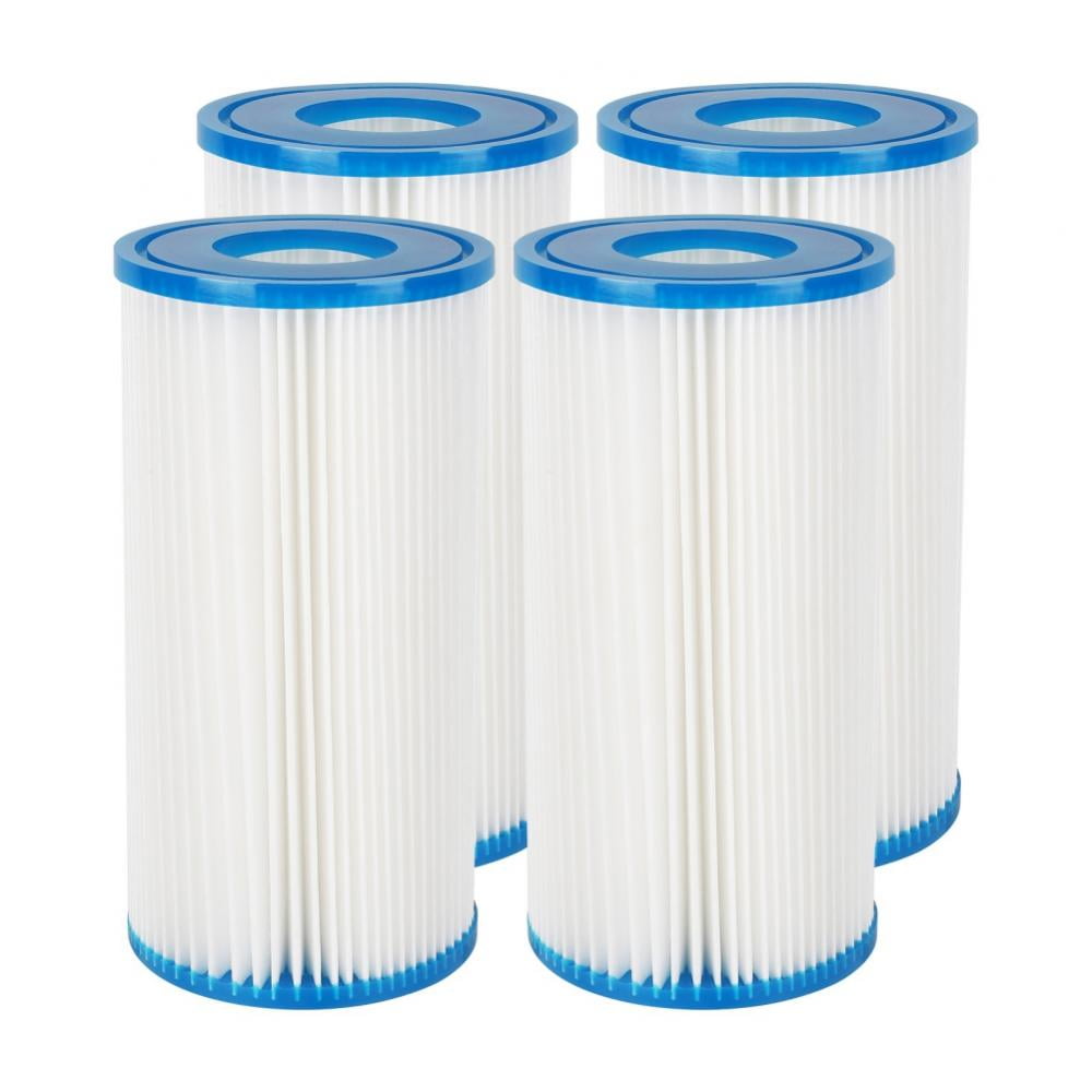 530 Type A or C Filter Cartridge for Intex 59900E and 29000E Filter Pump Washable Filters for Pool Fits 500 1000 & 1500 Gal/Hr Filters 4Packs 800 