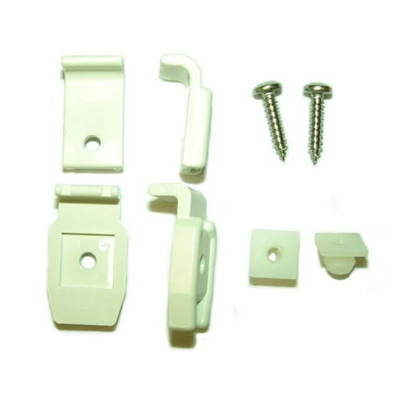 Andersen Hinge Package for Combo Storm & Screen in White 1968 to Present