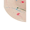 thumbnail image 5 of Women Men Summer Straw Hat, Colorful Graffiti Breathable Panama Hat Wide Brim Fedora Cap, 5 of 9