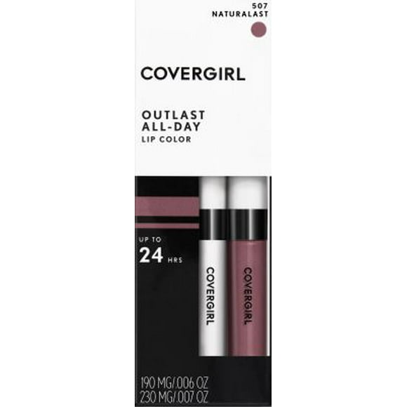COVERGIRL Outlast All-Day Lip Color With Topcoat, Naturalast