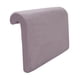 thumbnail image 4 of Cabecero colgante para cama de dormitorio, almohada con funda extraíble, almohada moderna para cabecera, soporte lumbar, funda protectora, decoración Franela gris claro, 4 of 9