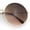 Gold Frame - Brown Peach Lens, variant on SA106 Classic Oversize Joplin Hippie Round Circle Lens Sunglasses Silver Frame - Blue Purple Lens