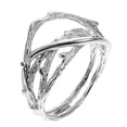 thumbnail image 1 of Adjustable Open Finger Rings Silver Plated Knuckle Rings Joint Index Finger Ring, 1 of 8