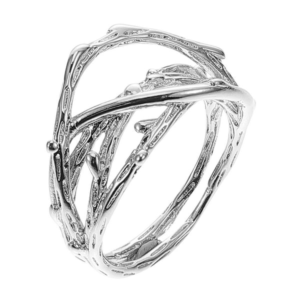 Adjustable Open Finger Rings Silver Plated Knuckle Rings Joint Index Finger Ring