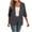 Black., variant on Agkizg Womens Fall Clothing Plus Size Womens Tops Long Sleeve Blouses Casual Fashion Loose Fitting Random Vertical Stripe 3/4 Sleeve Cardigan Tops L