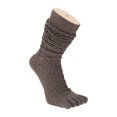 thumbnail image 2 of Unique Bargains 1 Pair Five Toe Socks Soft Warmth Socks for Women Coffee, 2 of 6