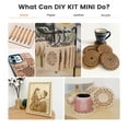 thumbnail image 4 of Algo L/aser Engraving Cutting Machine Leather Acrylic Marker DIY KIT Mini 315*300MM Table Woodworking Tools CNC Engraver Printer, 4 of 9