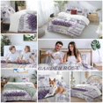 thumbnail image 6 of Purple Lavender Full Size Comforter Set, Flowers Vintage Wood Grain Flower Pot Bedding for All Seasons, 4 Pcs Bed Set, 1Quiltcover (86"x86") ,1Sheet(80"x116"), 2Pillowcases (30"x20"), 6 of 9