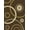 Brown Swirls, variant on Abstract Contemporary 2x3 Geometric Area Rug Modern Carpet - Actual 1'8" x 2'9"