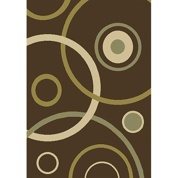 Home Dynamix Area Rugs: Optimum Rug: 827-500 Brown: 5'2"x7'4" Rectangle
