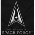 thumbnail image 2 of US Space Force Classic Military Logo Zip Up Hoodie Men's Women's Brisco Brands M, 2 of 6