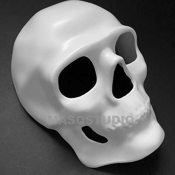 MASQ Halloween Cosplay DIY Blank Masquerade Skeleton Mask Day of the Dead Wear or Deco