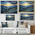 thumbnail image 4 of Designart "Countryside Twilight Blues horizon I" Landscapes Canvas Wall Art, 4 of 5