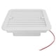 thumbnail image 3 of White Ventilation Fan, Small Size RV Side Vents 12V 3.3m³/min For Trailer ANGGREK II1619, 3 of 8