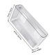 thumbnail image 2 of unbranded 1Ud De Almacenaje Transparente De Plástico Para Pared Material Premium Para Uso En Hogar, 2 of 8