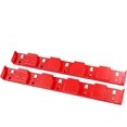thumbnail image 1 of 2Pack M18 5 Slot Battery Rack for Milwaukee Wall Mount Holder Latching Storage Rack M18 Packs, 10 Slots Total. USA PN M18x5-WR-2PK, 1 of 5