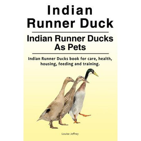 Indian Runner Duck. Indian Runner Ducks as Pets. Indian Runner Ducks Book for Care, Health, Housing, Feeding and (Best Ducks To Have As Pets)