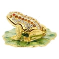 thumbnail image 1 of Jewelry Storage Box Jewelry Container Trinket Case Alloy Crafts Frogs Adornment, 1 of 6