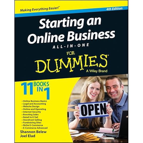 Pre-Owned Starting an Online Business All-in-One for Dummies (Paperback) 1118926706 9781118926703
