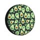 thumbnail image 1 of Fotbe Avocado Heart Funda de Llanta de Repuesto con Estampado, Engrosada, Ajuste Universal para Jeep, Remolque, RV, SUV, Camión-16 inch, 1 of 6