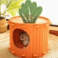 thumbnail image 3 of Cama para Mascotas, Cueva Escondite para Gatos Grande Desmontable, Reducción de Ruido, Condominio Privado para Gatos para Gatos de Interior, Gatito, y Cómodo B, 3 of 5
