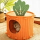 thumbnail image 3 of Cama para Mascotas, Cueva Escondite para Gatos Grande Desmontable, Reducción de Ruido, Condominio Privado para Gatos para Gatos de Interior, Gatito, y Cómodo B, 3 of 8