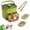 Green, variant on 48 Cube Ice Maker With Easy Press Lid, Upgrade Handled Press-Type Ice Cube Mold Maker, Double Layer Portable Ice Cube Maker with Storage Box, for DIY Whiskey, Cocktail, Coffee, Beverages (Green)