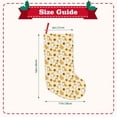 thumbnail image 3 of KLL Shiba Inu Dog for 18" Christmas Stocking Snowman Xmas Stocking Holiday Christmas Decoration Gifts for Family Kids, 3 of 8