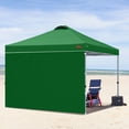 thumbnail image 7 of MASTERCANOPY 10 x 10ft Pop-up Canopy Tent with 1 Sidewall, Forest Green, 7 of 7
