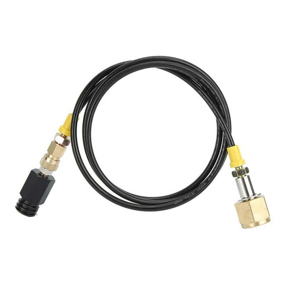 Rust Resistant Black CO2 Hose Kit, Soda Hose, Stable Performance Factory Soda Machine for  Home