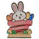 thumbnail image 1 of Adornos de madera de Pascua, manualidades, regalos de Pascua de bricolaje para niños (no. 4) Afortunado Sencillez, 1 of 1