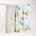 thumbnail image 4 of Carstens, Inc. Ultra Premium Super Soft Plush Sherpa Fleece Oversized Throw Blanket 54" x 68", Sunflower, 4 of 7