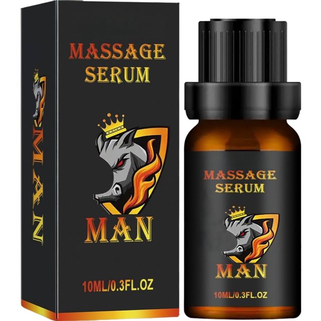 Coconut oil Essential oils 10ml Men's Care Oil Men's Body Care Endurance Vitality External Massage Care Oil Essential(buy 2 get 10% off)