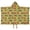 Tractor and Barns Green Pattern, variant on Tractor and Harvesters Cream Pattern Hooded Bath Towel Wrap for Teens Ages 3 To 12, Soft Lightweight Quick Dry Microfiber Bath Beach Pool, 50"x30"