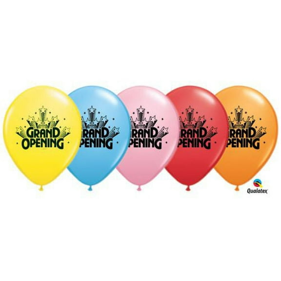 Burton & Burton 11" Grand Opening Stars, Pack/50 Balloons