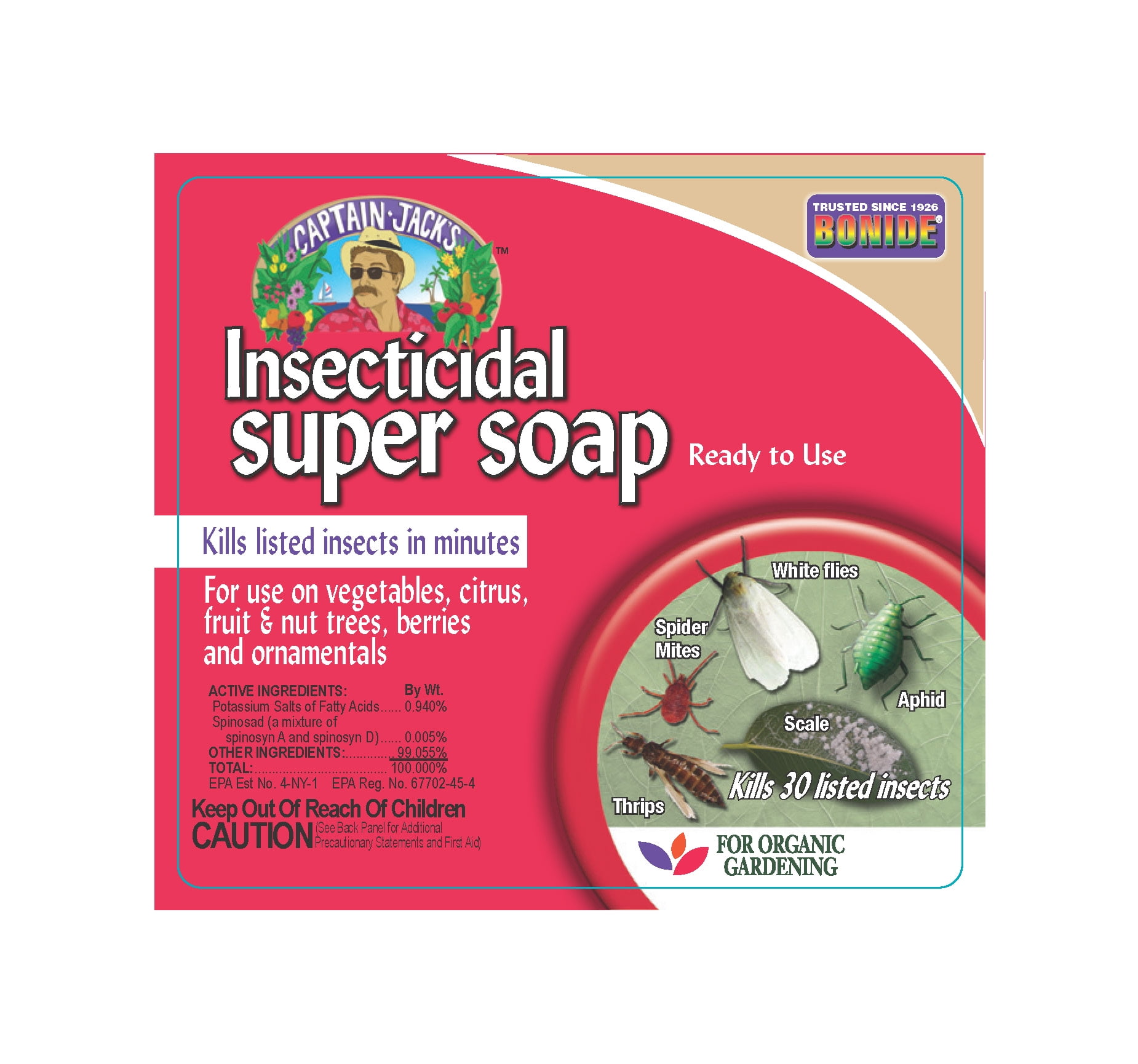 Bonide Captain Jacks 16 oz Insecticidal Soap, Taiwan | Ubuy