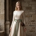 thumbnail image 6 of Alaiyaky Viking Costume Women, Renaissance Belt Pouch Set, Medieval Belt, Skirt Hike Halloween Cosplay Costume Accessorie, 6 of 8