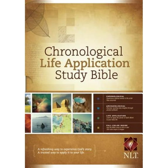 Pre-Owned Chronological Life Application Study Bible-NLT (Hardcover) 1414339275 9781414339276